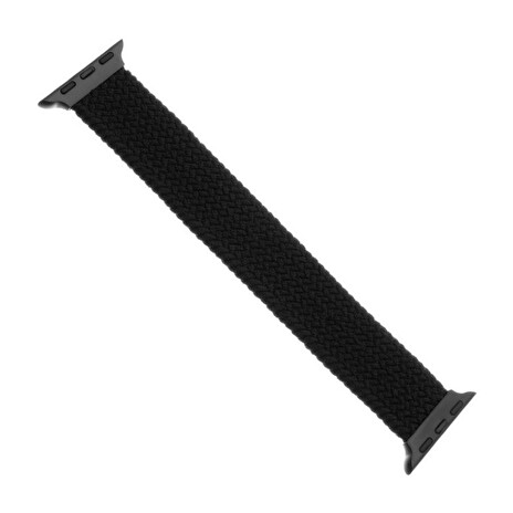 Řemínek FIXED Nylon Strap elastický nylonový pro Apple Watch 38/40mm, velikost S, černý