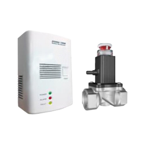 Detektor plynu AVANSA 100M LPG a zemní plyn + solenoidový ventil G 3/4 "