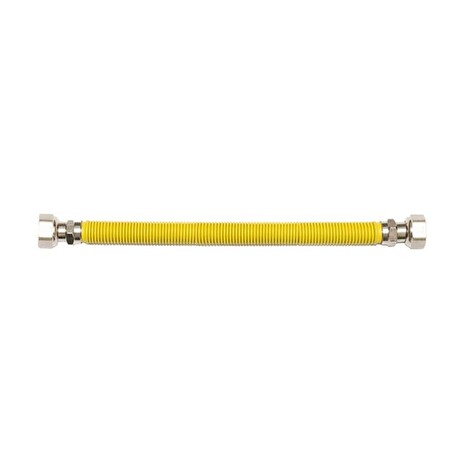 Flexibilní plynová hadice se závitem 1/2" FF a délkou 30 - 60 cm