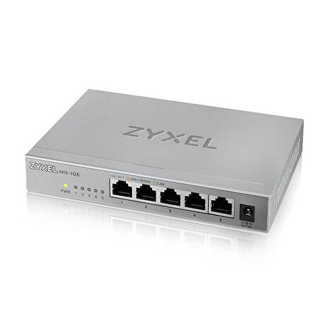 Zyxel MG-105 5 Ports Desktop 2,5G MultiGig unmanaged Switch