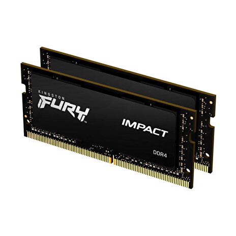 KINGSTON 16GB 2666MHz DDR4 CL15 SODIMM (Kit of 2) FURY Impact