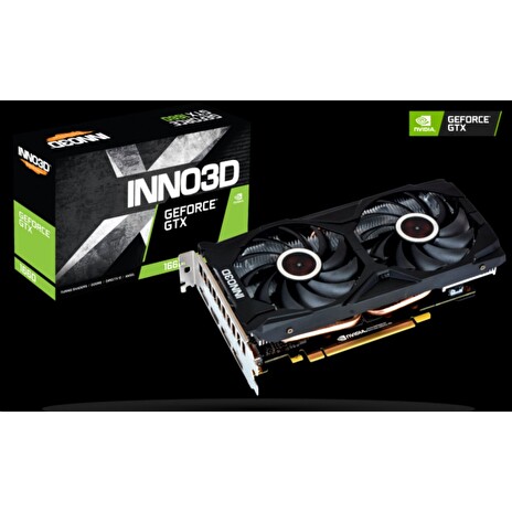 Inno3D Video Card GeForce GTX 1660 SUPER Twin X2 6GB GDDR6 3xDP+HDMI