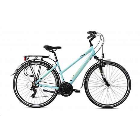 Trekové jízdní kolo Capriolo TOURING ROADSTER LADY 28"/19" tyrkysové