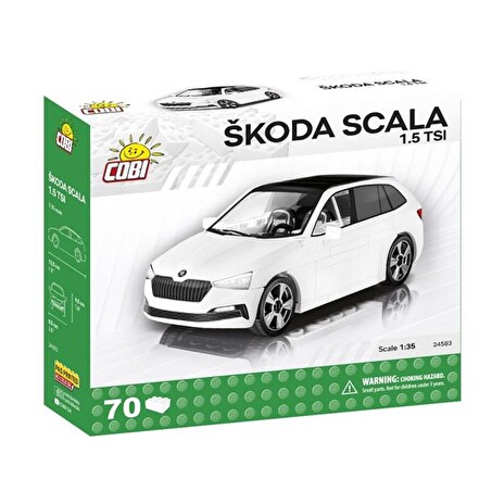 Stavebnice COBI 24583 Škoda Scala 1.5 TSI, 1:35, 70 k