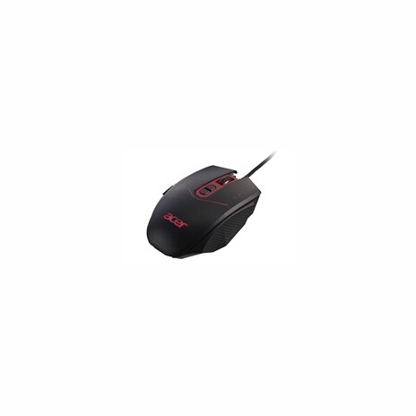 ACER GAMING MOUSE - max. 4200dpi,8 programovatelných tlačítek, 6 barev podsvícení,20g závaží, životnost 5 mil. kliknutí