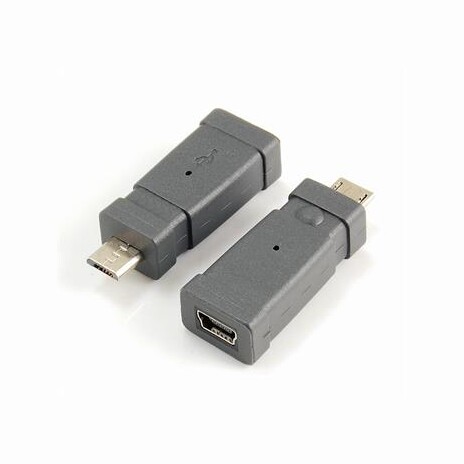 PremiumCord USB redukce Mini 5 PIN/female - Micro USB/male