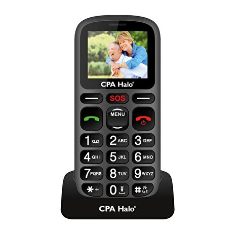 Telefon CPA HALO 16 SENIOR BLACK