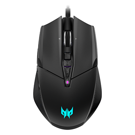 Acer PREDATOR CESTUS 335 herní myš, 5×DPI, max.19000dpi,Pixart senzor,IPS/speed 400, 10 progr.tlač. 0.5ms,Quarter Master
