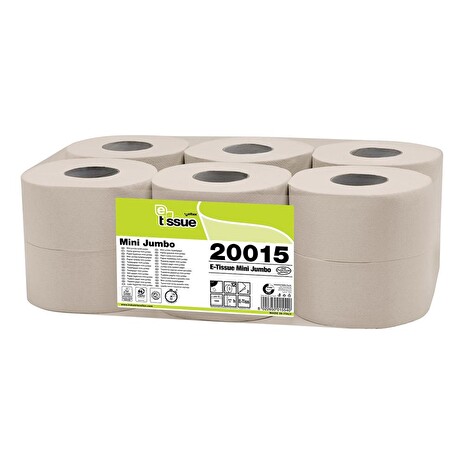 Toaletní papír Celtex Mini Jumbo role BIO E-Tissue 2vrstvy - 12 ks