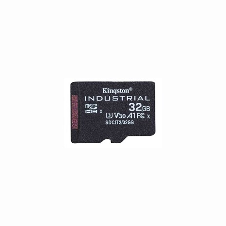 Kingston MicroSDHC karta 32GB Industrial C10 A1 pSLC Card Single Pack