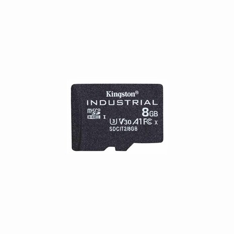 Kingston MicroSDHC karta 8GB Industrial C10 A1 pSLC Card Single Pack