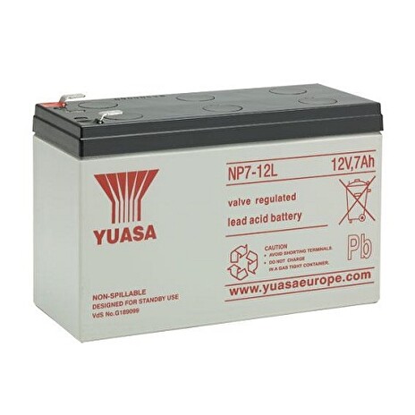 Baterie pro UPS - YUASA NP7-12L (12V/7Ah/faston F2)
