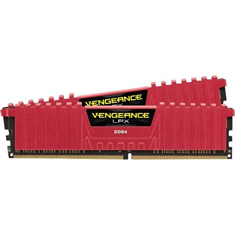 Corsair Vengeance LPX/DDR4/16GB/2666MHz/CL16/2x8GB/Red