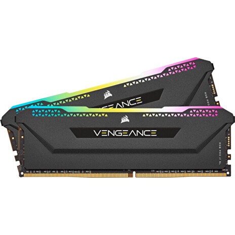 Corsair Vengeance RGB PRO SL/DDR4/16GB/3600MHz/CL18/2x8GB/RGB/Black