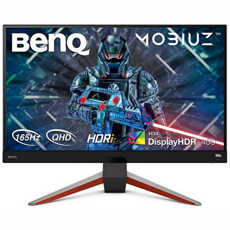 BenQ Mobiuz LCD EX2710Q 27" IPS/2560x1440/1ms/400nitů/DP/HDMIx2/Jack/VESA/repro/HDR/99% sRGB/144Hz