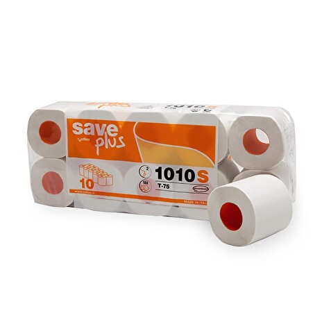 Toaletní papír Celtex S-Plus 2vrstvy 160 útržků bílý - 10 ks