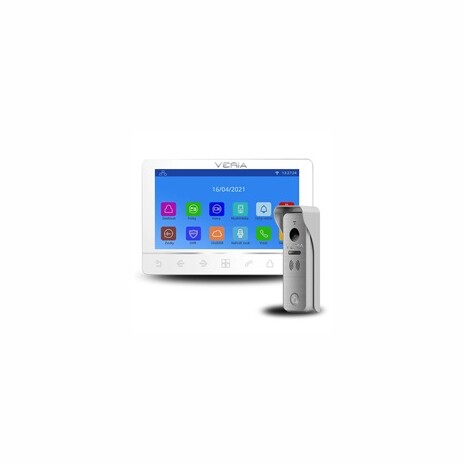 SET Videotelefon VERIA 8276B bílý + vstupní stanice VERIA 831 ze série VERIA 2-WIRE