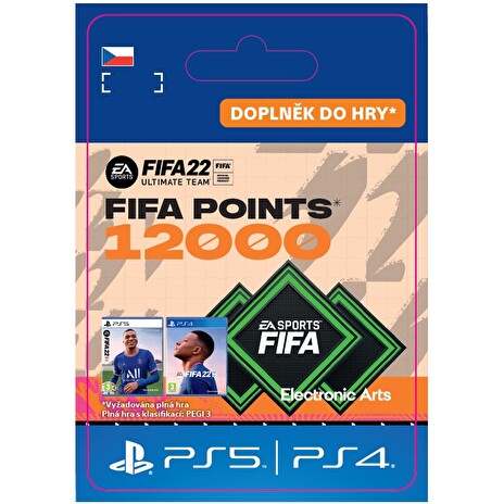 ESD CZ PS4 - FUT 22 – FIFA Points 12000