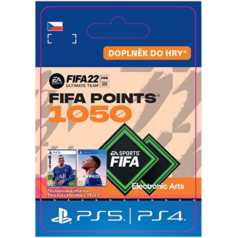 ESD CZ PS4 - FUT 22 – FIFA Points 1050