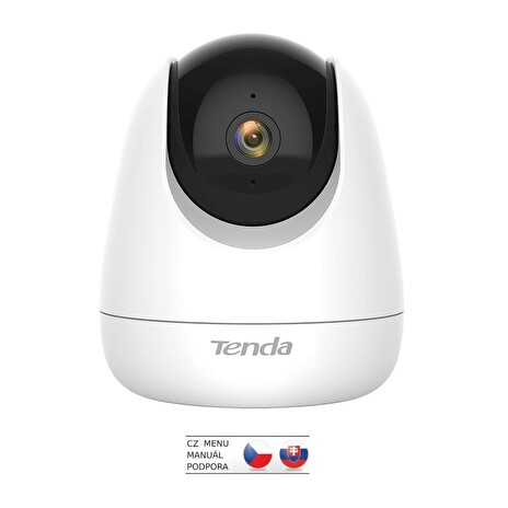 Tenda CP6 Security 2K (3MP) Wi-Fi otočná kamera, noční vidění, dvoucestné audio,microSD, CZ aplikace