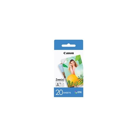 Canon ZINK PAPER ZP-2030 20 SHEETS EXP HB