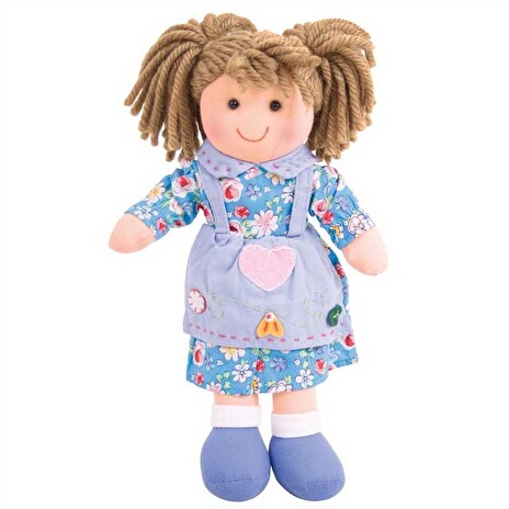 Panenka Bigjigs Toys látková Grace 28 cm