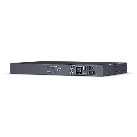 CyberPower Rack ATS PDU, Switched, 1U, vstup 2x IEC C14, výstup 12x IEC C13
