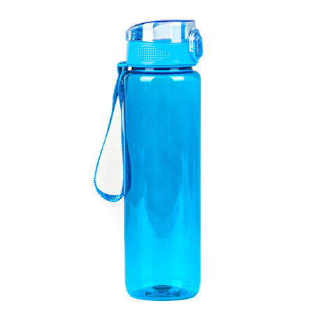 Láhev G21 na pití, 1000 ml, modrá, bez potisku