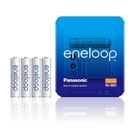 Baterie AAA (R03) nabíjecí 1,2V/750mAh Eneloop PANASONIC Sliding 4ks