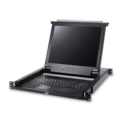 ATEN konsola KVM LCD 17'' + keyboard + touchpad, 19'' RM 1U