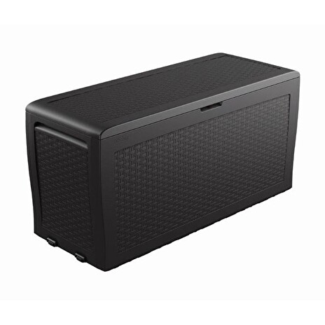 Box zahradní KETER Samoa Rattan Box 270l Graphite