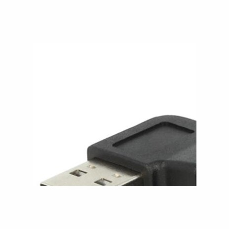 Delock adaptér EASY-USB 2.0-A samec > USB 2.0-A samice pravoúhlý levý/pravý
