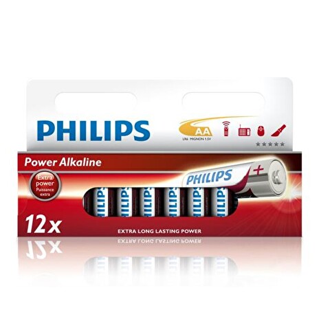 Philips baterie AA Power Alkaline - 4+2ks