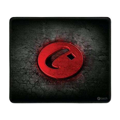 C-TECH herní podložka pod myš GMP-02M, casual gamming, 320x270x4mm, obšité okraje