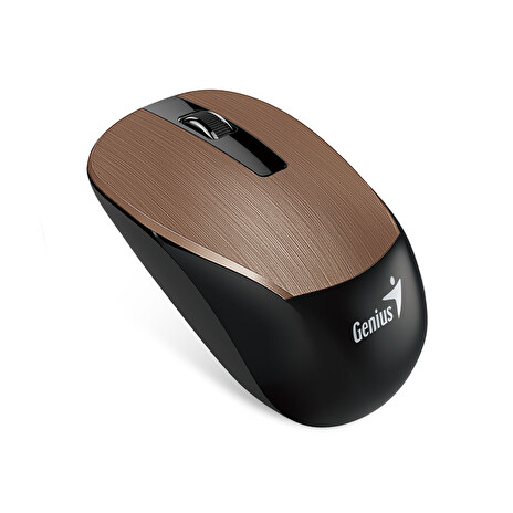GENIUS NX-7015/Kancelářská/Optická/1 600 DPI/Bezdrátová USB/Hnědá