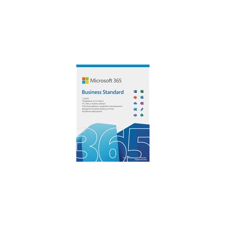 Microsoft 365 Business Standard CZ (1rok)