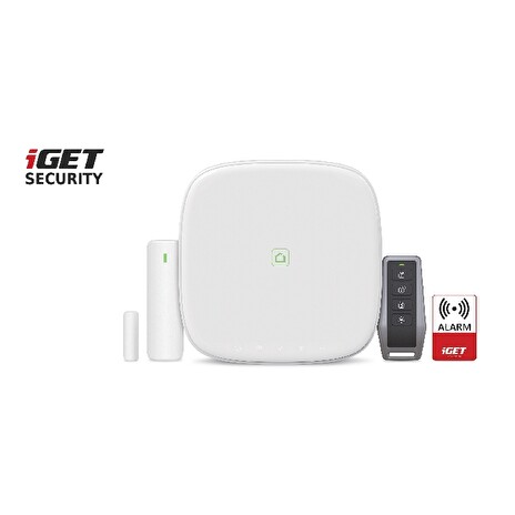 iGET SECURITY M5-4G Lite - Inteligentní bezdrátový 4G LTE/WiFi/Ethernet/GSM zabezpečovací systém s ovládáním IP kamer