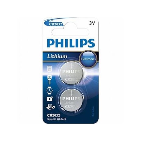Philips baterie CR2032 - 2ks