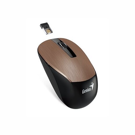 GENIUS NX-7015/ 1600 dpi/ Blue-Eye senzor/ bezdrátová/ měděná