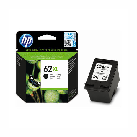 HP 62XL inkoustová náplň černá(C2P05AE)