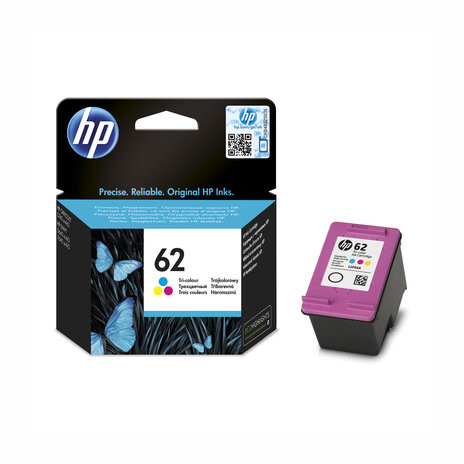 HP 62 tříbarevná inkoustová náplň (C2P06AE)