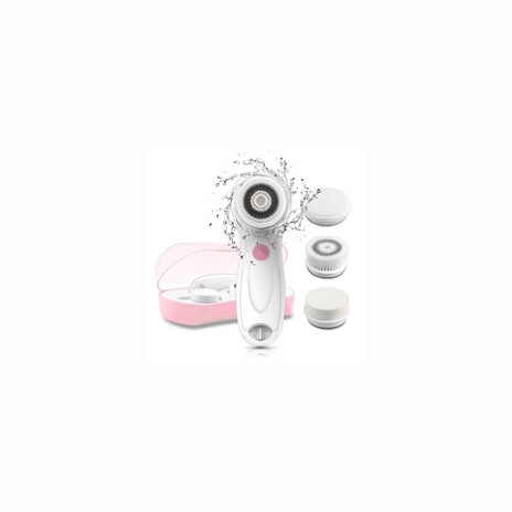 TOUCHBeauty 0759A Čistící kartáč na pleť 3v1 růžový