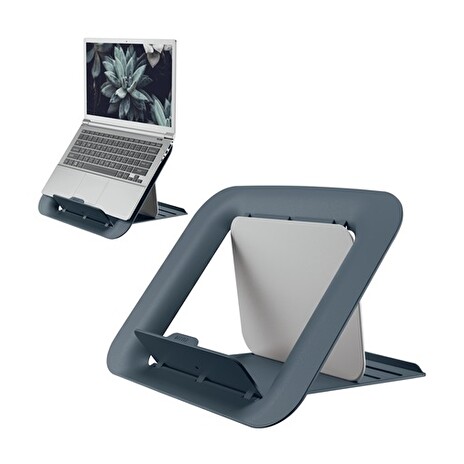 LEITZ Nastavitelný stojan pod notebook ERGO Cosy, sametově šedá