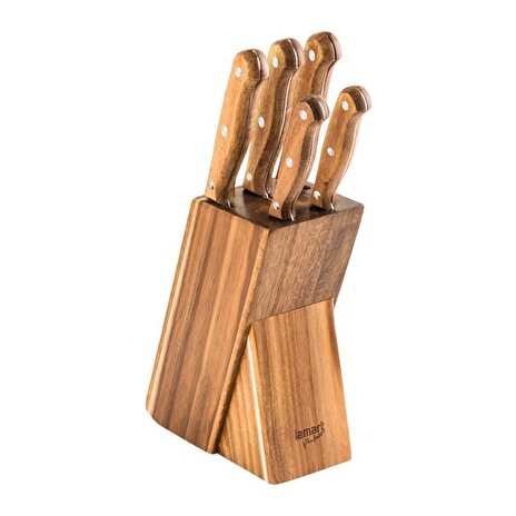 Sada nožů LAMART LT2080 WOOD
