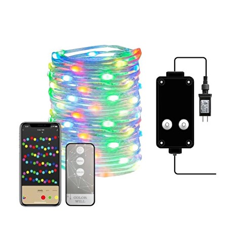Smart LED vánoční řetěz IMMAX NEO 07735L 10m WiFi Tuya