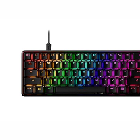 HP HyperX Alloy Origins 60 Mechanical Gaming Keyboard, HX Red-US