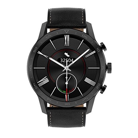 Hodinky ARMODD Silentwatch 4 Pro Black s černým koženým řemínkem