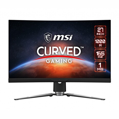 MSI MAG Artymis/274CP/27"/VA/FHD/165Hz/1ms/Black/2R