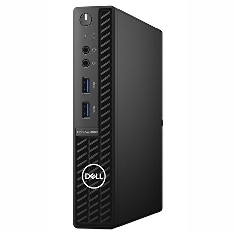 Počítač Dell OptiPlex 3080 Micro MFF i3-10105T, 8GB, 256GB SSD, Wifi, W10 Pro, 3Y NBD