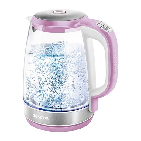 Konvice rychlovarná SENCOR SWK 2198RS Silver/Pink